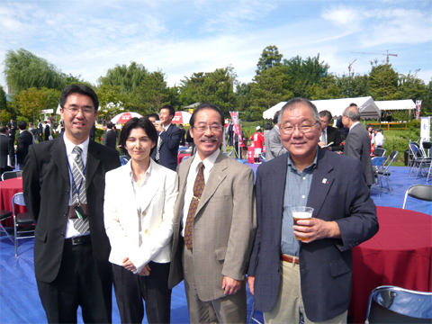 2007年9月29日日中国交正常化35周年記念会（北京日本大使公邸）
