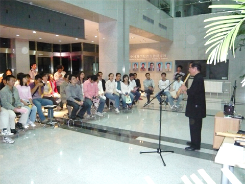 2007年9月IMCASで音楽会を開催