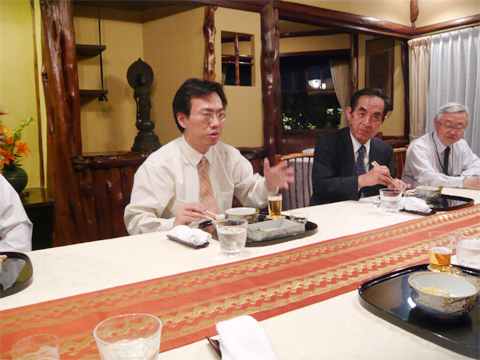 2008年5月7日～9日徐濤IBPCAS所長 IMSUT訪問