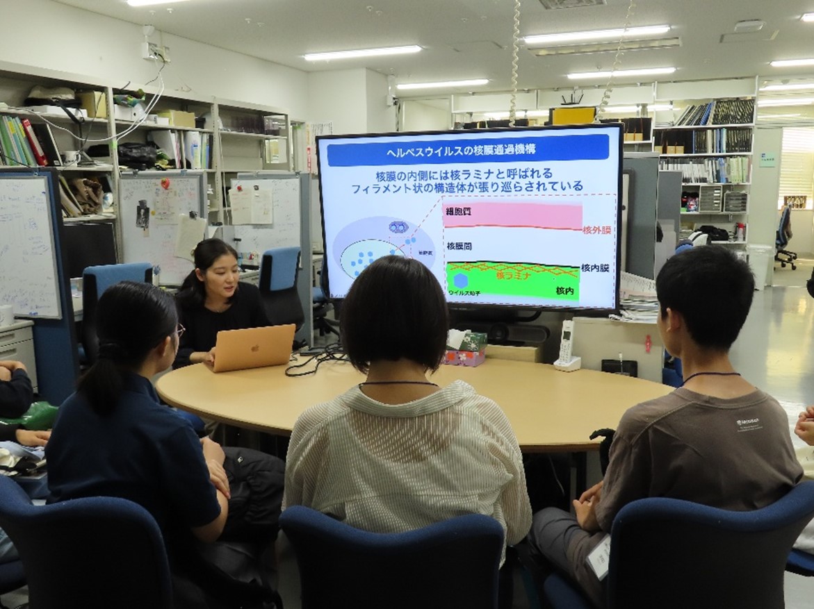 2025年8月6日　「ラブラボ2025」研究室見学
